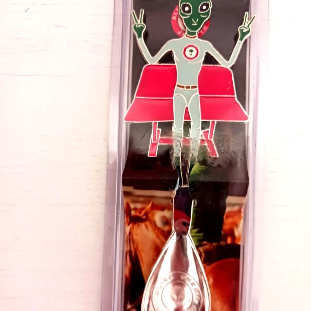 Alien Fresh Jerky Baker California Souvenir Spoon Collectible New